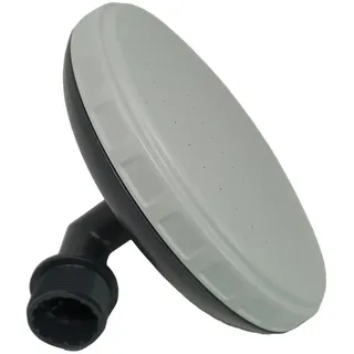 G.F., Kunststoff-Kopfbrause, Ersatz für Solar Gartendusche, Modelle Sunny Niagara, Grau, Schwarz