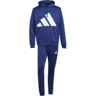 adidas Sportswear Big Logo French Terry Trainingsanzug - dark blue, - 2XL