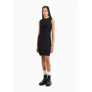 Armani Exchange Strickkleid Schwarz M