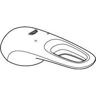 GROHE Hebel 46938, offener Metall-Hebelgriff, für Einhand-Waschtisch- und Bidetarmaturen, DN 15, chrom