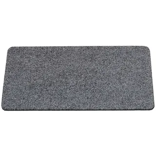 ANRO Fußmatte Schmutzfangmatte Türmatte rutschfest Fußabstreifer abwaschbar robust für Eingang, Haustür, Flur innen & außen Poet Küche, 80 x 40 cm (Rechteckig)