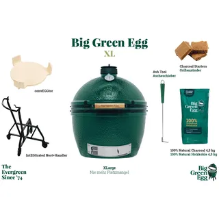 Big Green Egg XLarge EGG Starter Paket (6-teilig) Kamado Holzkohlegrill