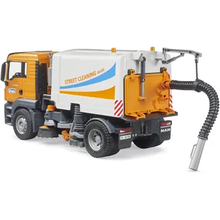 Bruder 03780 - MAN TGS LKW Straßenreinigung gelb/weiß 1:16