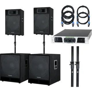 McGrey Powerstage-2800 PA-Anlage 2800 Watt