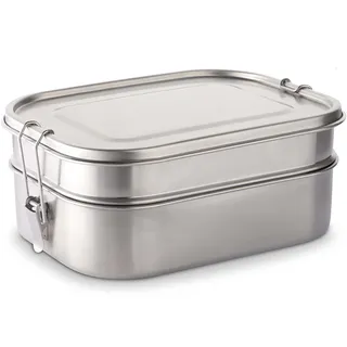 Weis 17314 Vesperdose, Edelstahl, Silber