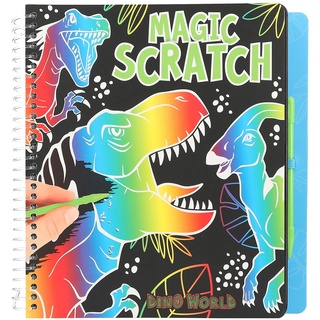 DEPESCHE 12732 Dino World - Magic Scratch Book