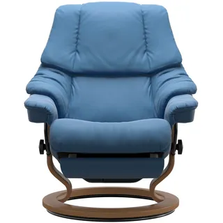 Stressless Stressless® Relaxsessel »Reno«, elektrisch verstellbar, optional 2-motorisch, Größe M & L blau