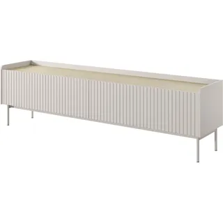 YOURHOUSE24 TV-Lowboard Level E 181 2d Beige/Scandi Eiche - Beige, Braun