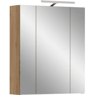 WELLTIME Florenz 60 cm braun inkl. Beleuchtung