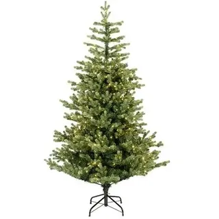 Amicasa Weihnachtsbaum Geschmückt Geneva ( PVC Und Pe - H180 D116 CM) 360 LED
