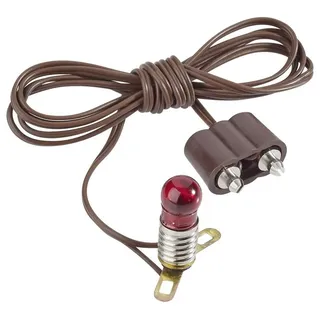 Kahlert Licht Beleuchtung mit Metallsteg 3,5V rot 60602