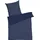 Eternity Gestreift Blau 135 x 200 cm + 80 x 80 cm