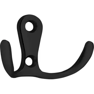 Doppelhaken, Schwarz matt