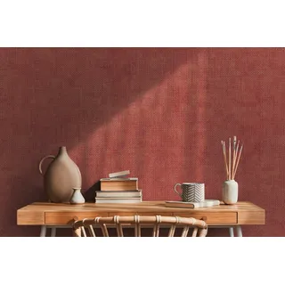 ascreation A.S. Création Unitapete Rot Gold THE BOS 388268 Vliestapete Metallic 10,05 m x 0,53 m Made in Germany