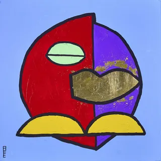 Leinwandbild QUEENCE "Abstract III", rot (farbe bild(er): rot), B:60cm H:60cm, Holzrahmen, Leinwand, Bilder, Leinwandbild, Premium-Leinwandstoff, Handarbeit aus Deutschland