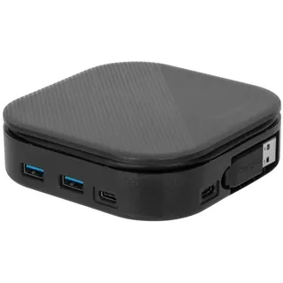 Targus Universal DisplayLink | USB-C | Dual Monitor Travel Docking Station