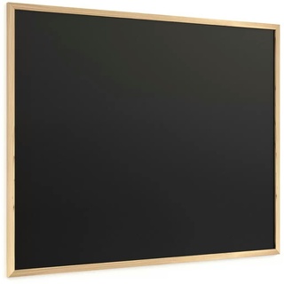 ALLboards Schwarze Kreidetafel 100x80 cm, ECO-Holzrahmen