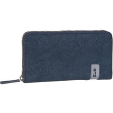 Bild von Geldbörse Mademoiselle Wallet Damengeldbörse 19 cm, Nubuk-blue