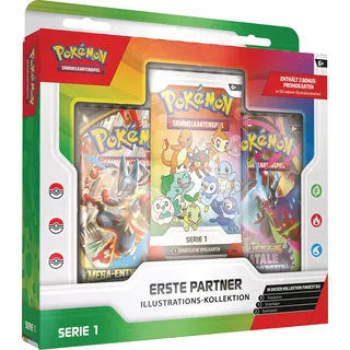 Pokémon Erste Partner Illustrations-Kollektion Serie 1 Deutsch