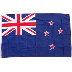 Bild XXL Flagge Neuseeland 250 x 150 cm Fahne mit 3 Ösen 100g/m2 Stoffgewicht