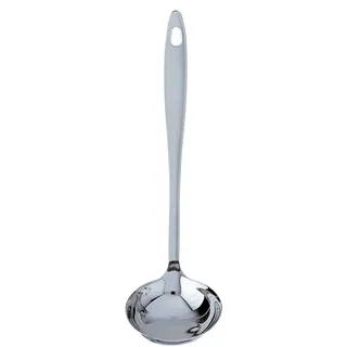 Commichef 3200I Suppenkelle aus hygienischem 18/8 Edelstahl – Silber, hängender Schlitz, Küchenutensilien