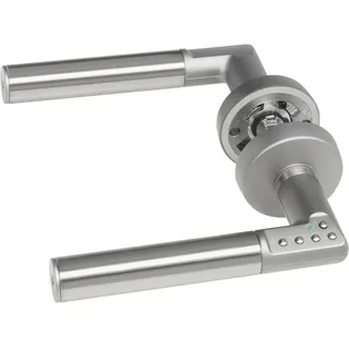 ASSA ABLOY Drückergarnitur CODE HANDLE "A" mattchrom TS 35-80