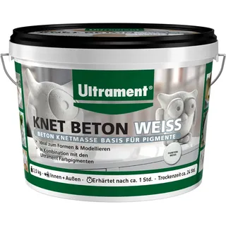 Ultrament Knet Beton 2,5 kg Weiß