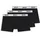 Power Boxershorts schwarz L 3er Pack