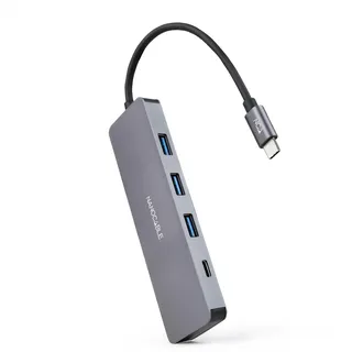 NANOCABLE Hub USB NANOCABLE 10.16.4409 Grau 1 Stück) – Grau