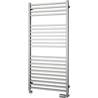 Rohrförmige Badezimmerarmatur Isan Quadrat INOX 1255/600 MINI EDELSTAHL DXQU125506