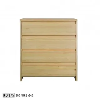 Kommode Sideboard Schrank Echtholz Neu Anrichte JVmoebel - Beige