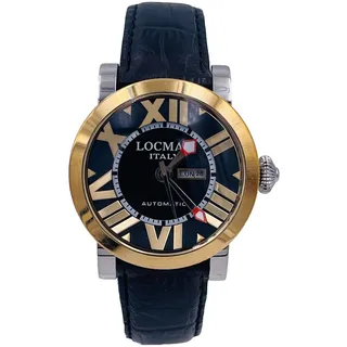 Armbanduhr Locman Toscano Ref293SKGK/2220 Automatisch Gold 18kt Pizazz Neu