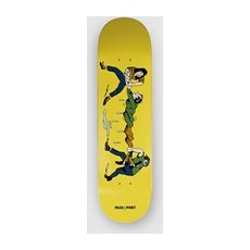 Pass Port Times Are Tough Squeeze 8.25" Skateboard Deck yellow, gelb, Uni