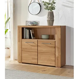 OTTO home Kommode Celle 90 x 80 x 35 cm Braun