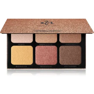 Danessa Myricks Beauty Lightwork Lidschatten & Kontourpalette für das Gesicht Farbton II 6x8 g