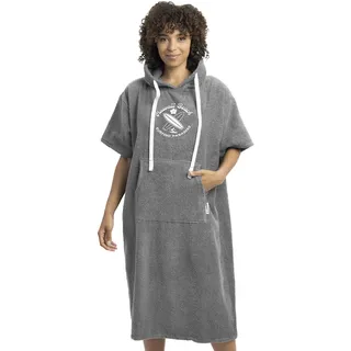 HOMELEVEL Badeponcho Unisex - Surf Poncho aus 100% Baumwolle - Handtuch für Erwachsene - Bademantel für Damen und Herren - Badetuch mit Kapuze
