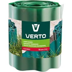 Verto, Rasenkante, 511 Gartenzaun Verbundstoffumzäunung (900 cm)