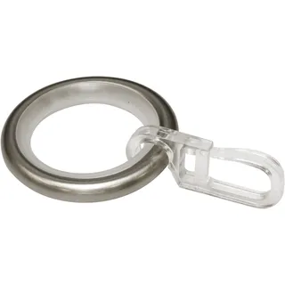 GARDINIA Gardinenring 1-läufig Ø 16 mm Silber