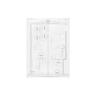 FolderSys Dokumententaschen DIN A4 transparent glatt 0,20 mm, 10 St.