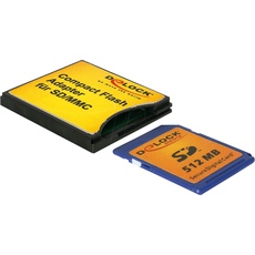 Delock Compact Flash Adapter für SD Speicherkarten