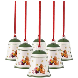 Villeroy & Boch "Glocken My Christmas Tree ø 5,4 cm 6er Set grün", grün,