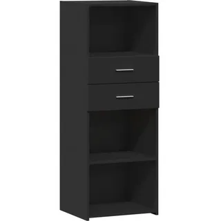 vidaXL Highboard 45 x 42,5 x 124 cm Schwarz