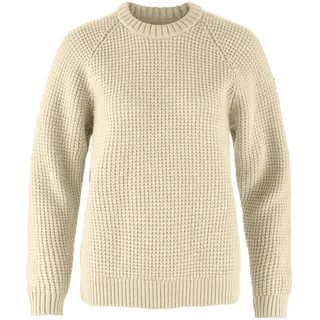 Fjällräven Övik Waffle Knit W Strickpullover Light Beige M