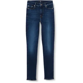 7 For All Mankind Damen Jswzu580 Jeans, Dark Blue, 26 EU