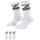 EVERYDAY ESSENTIAL CREW SOCKS Tennissocken Schwarz/Weiß 39-42