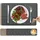 Tischsets Abwaschbar und Untersetzer 6 Platzsets Abwaschbar rutschfest Hitzebeständig Doppelseitigen Tischset mit PVC Esszimmer Grau Aprikose 43x30cm