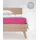 Spannbettlaken Mako-Satin 200 x 200 cm lila