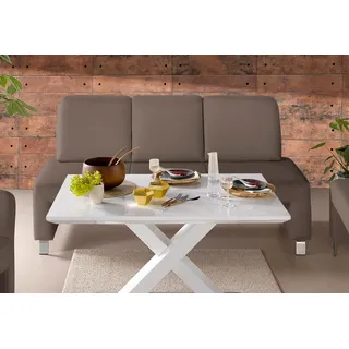 exxpo - sofa fashion »Intenso, Sitzbank, Breite 162 cm, wahlweise in Leder oder Textil« hohe Bodenfreiheit, frei im Raum stellbar, hoher Sitzkomfort,