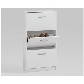 FMD Step 3 59 x 104 x 17 cm Schuhkipper weiß