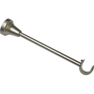 Gardinia Träger Europa für Ø 19 mm offen Silber-Satin 20 cm